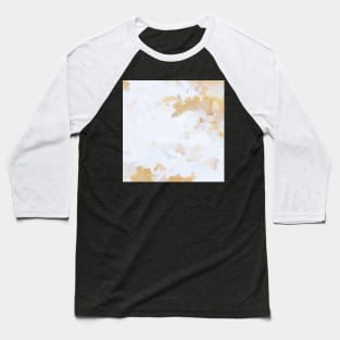 White Noble Abstract Painting Baseball T-Shirt